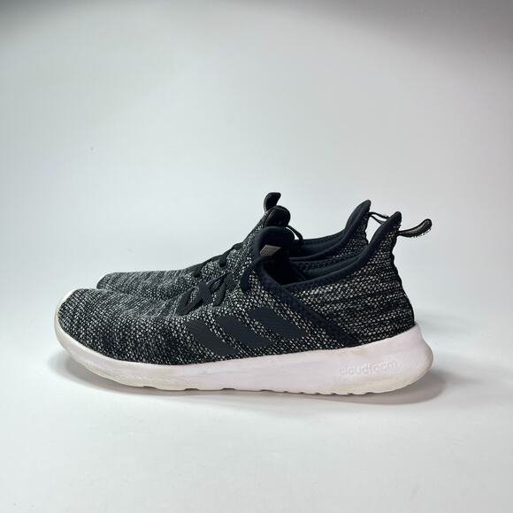 adidas Cloudfoam Pure Grey Running Shoes Lightweight DB0694 Women’s Size 8.5 - Picture 4 of 10